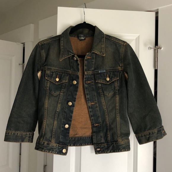 vintage diesel denim jacket